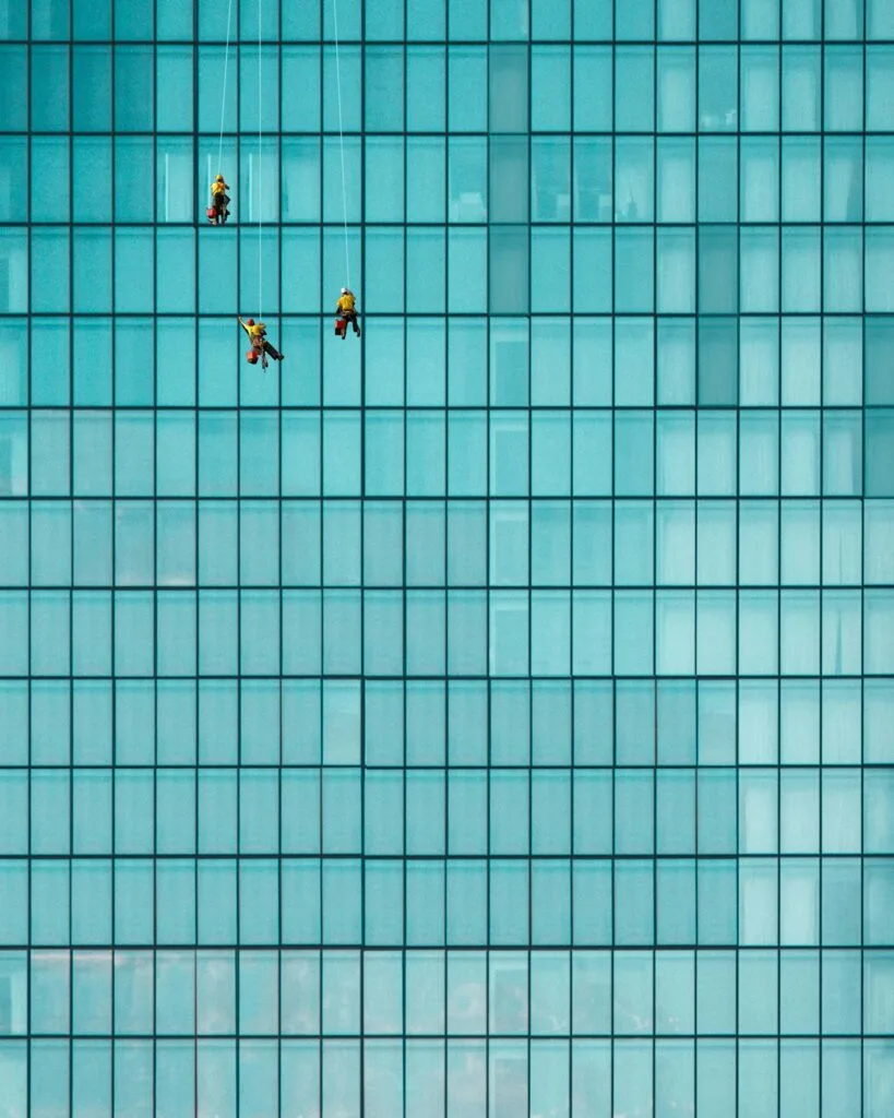 Nettoyage de façade par drone