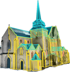 inspection de bâtiment par drone